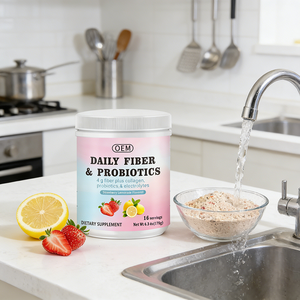 Serbuk Probiotik Serat Harian Khusus 60 Kapsul Suplemen Kesehatan Premium Penambah Energi - Product Image 4