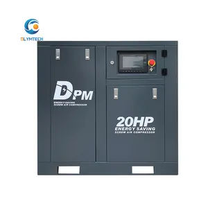 Energy Saving Silent Screw type 7.5kw 15kw 22kw 37kw 75kw Air Compressor 8bar 10bar 13bar with CE Industrial Compressors