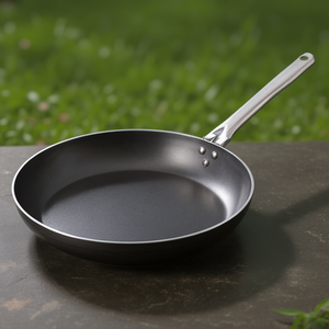 Poêle en aluminium antiadhésive (34cm) manche long en acier CHEF LINE Gris foncé D94PA3400 - Product Image 3