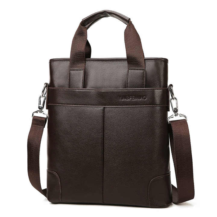 PU Leather Briefcase Men Bag