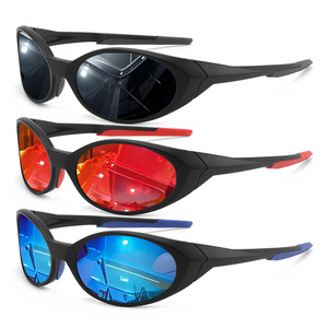 Outdoor Sports Cycling Polarized <b>Sunglasses</b> Unisex Black PC Frame TAC Lens UV400 Protection Running Hiking Driving - Product Image 4