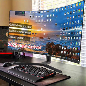 Monitor Curvo para Gaming de 34 Pulgadas <span class=keywords><strong>4K</strong></span> 165Hz, Monitor de Computadora <span class=keywords><strong>144Hz</strong></span> <span class=keywords><strong>4K</strong></span> para PC Gaming, Monitor para Juegos con Filtro de Luz Azul - Product Image 1