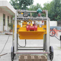 Petite Machine de Production de Briques Pondantes en Béton, Moulage de Blocs de Ciment, Prix en Malaisie