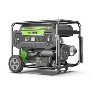 VETEX 파워 가솔린 발전기 6Kw 단상 230V 240V 50Hz 전기 소형 휴대용 발전기 6Kw 가정용 백업 발전기 - Product Image 3