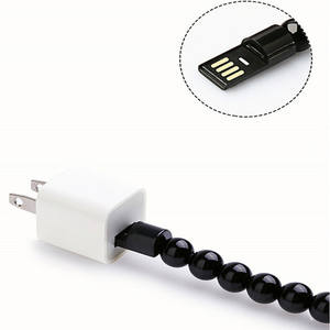 <span class=keywords><strong>Chargeur</strong></span> intelligent Bracelet Bijoux Perles Poignet Bracelet USB Câble de données de charge invisible pour Type C Android Tous compatibles - Product Image 6