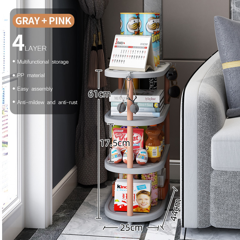 4-layer light gray-pink tubing [Includes 3 hooks]