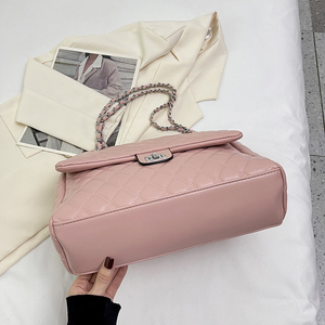 YENİ Özel Tasarım <span class=keywords><strong>PU</strong></span> Deri Bayan Hobo Çapraz Askılı Çanta Baklava Desenli Tek Askılı Su Geçirmez Kadınlar İçin Toptan Moda Çantaları - Product Image 3