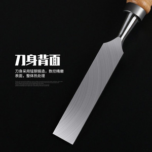 Woodworking Chisels 6 38mm Flat And Round Shank For Carpentry <b>Tools</b> - Product Image 3