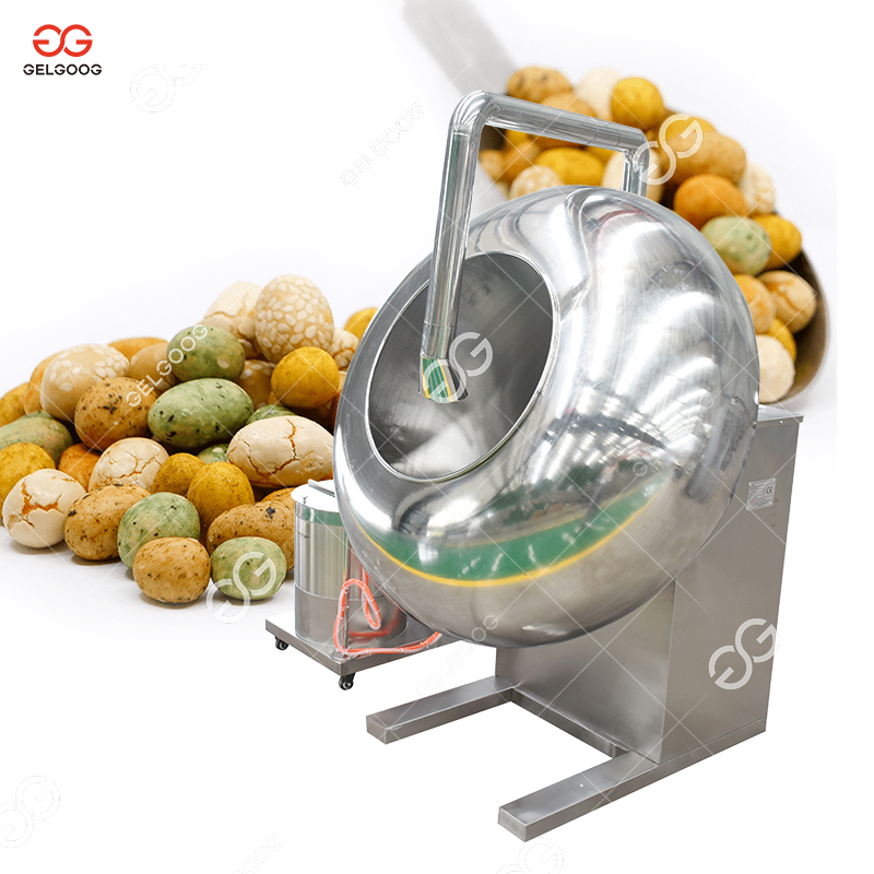 Easy Operation Drum Table Seed Coater