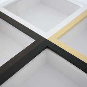 Échantillon gratuit Cadre de boîte à ombre de 8x8 6 cm de profondeur de couleur blanche avec <span class=keywords><strong>verre</strong></span> - Product Image 5