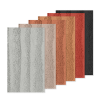 Panel de Pared Flexible de Piedra Moderna, Texturizado, para Interiores y Exteriores, con Fondo Decorativo de Ladrillo Refractario