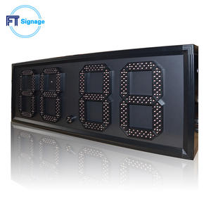 Affichage <span class=keywords><strong>numérique</strong></span> de <span class=keywords><strong>prix</strong></span> de l'essence et du gazole en extérieur, 32 pouces, IP65, installation facile et plusieurs tailles, économie d'énergie - Product Image 4