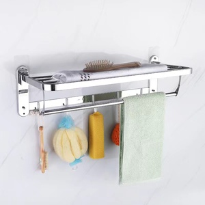 AKPN卸売吊り下げ式バスツール ステンレス製バスルームアクセサリー 5点トイレセット（バスルームトイレ用） - Product Image 2
