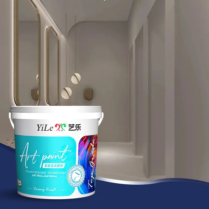 Yile производитель краски гладкая искусственная бетонная настенная декоративная краска
