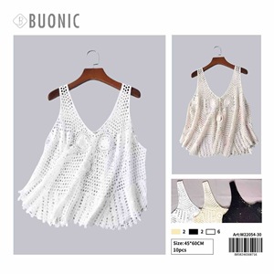 Buonic Copricostume da Spiaggia Estivo da Donna 45*60CM Colori Misti Top Casual - Product Image 3