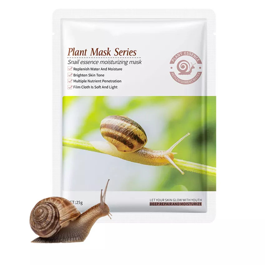 OEM private label facial best beauty Skincare hyaluronic acid collagen snail essence moisturizing mask