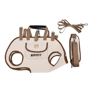 Tas Ransel Hewan Peliharaan Ramah Lingkungan, Portabel untuk Luar Ruangan, Model Selempang, Nyaman, Multifungsi, dengan Tali Pengikat, Bernapas, dan Kancing - Product Image 6