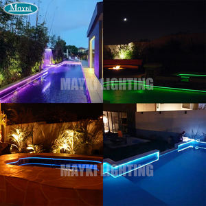 Cable de fibra óptica de plástico PMMA Uv Multi-String Side Glow Pof para iluminación perimetral de piscina al aire libre - Product Image 6
