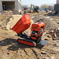 Mini-dumper hydraulique rotatif Archer, chargeur compact multifonctionnel, véhicule de transport, moteur B&S 5000W 12V CE/EPA/Euro 5