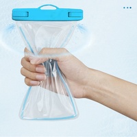 Funda Impermeable para Teléfono IPX8, Funda Seca Universal para Teléfono Celular a Prueba de Agua para Fotografía Subacuática, Natación y Playa con Pantalla Táctil
