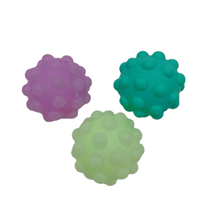 ชุดของเล่นเสริมพัฒนาการทางประสาทสัมผัส ซิลิโคนบับเบิ้ลป๊อป บรรเทาความเครียดและความวิตกกังวล ลูกบอลบีบสำหรับเด็กออทิสติก - Product Image 5