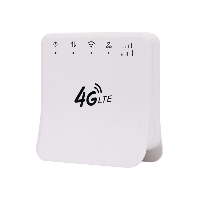 Unlocked 4G LTE Router with SIM Card Slot - Wireless WiFi CPE Mobile Hotspot Wireless WiFi Router Support T-Mobile and ATT