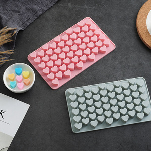 55 cavités moules à gomme de qualité alimentaire, Moule à bonbons en gelée de Silicone en forme de Fruit/Animal Fondant fait <span class=keywords><strong>maison</strong></span> - Product Image 2