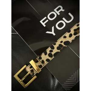 Cinturón de Mujer de Piel Sintética con Hebilla Cuadrada, Estilo Casual, Herrajes de Cobre, Accesorio de Moda - Product Image 2