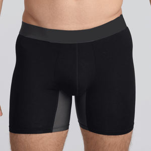 Sous-vêtements respirants pour hommes CELINNE en bambou et élasthanne, caleçons de haute qualité, poche élastique, caleçons boxer pour hommes - Product Image 1