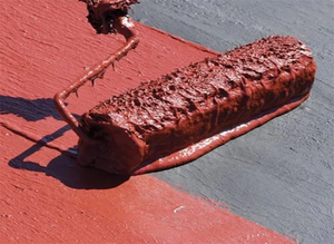 Revêtement liquide imperméable en caoutchouc rouge, haute élasticité, forte adhérence, étanchéité des toits, réparation des fissures des sous-sols, pontage des fissures, entrepôt, <span class=keywords><strong>extérieur</strong></span> - Product Image 6