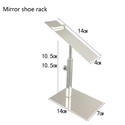 Mirror shoe rack