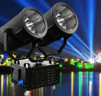 Projecteur de recherche aérien multi-têtes HID Xénon 1000W-5000W, angle de faisceau 15°, indice de protection IP55, lumière du jour 6000K, CRI90, 200000 Lumens, projecteur SkyTracker