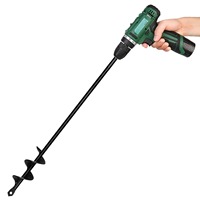 Haojinwanhui Fabricant Grossiste Accessoire de tarière spirale en alliage 16mm pour ameublir le sol de jardin et planter