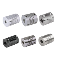 Fabricant personnalisé OEM Accouplements d'arbre d'axe Z en aluminium Accouplements d'arbre flexibles en alliage