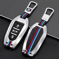 Porte-clés télécommande intelligente pour porte-clés de voiture, accessoire pour véhicule de type Peugeot 508 301 2008 3008 4008 407 408 et citroën C5 C6 C4L CACTUS C3XR DS