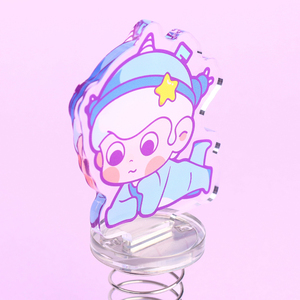 Tùy chỉnh đơn và đôi bên nhân vật Anime Acrylic đứng vàng cạnh <span class=keywords><strong>Standee</strong></span> với vật liệu nhự<span class=keywords><strong>a</strong></span> cho mù<span class=keywords><strong>a</strong></span> xuân hiển thị - Product Image 3