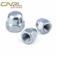 Tuerca de Cabeza de Acero al Carbono DIN1587 con Base Hexagonal, Fijación Roscada para Ensamblaje Industrial, Venta al por Mayor, Suministro de Hardware OEM a Granel