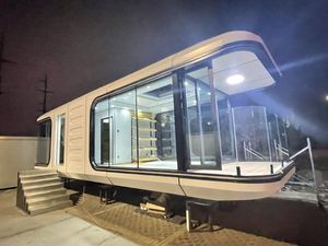 Vorgefertigtes Mobilhaus Moderne Raumkapsel-Studio Mobile Homes Luxus-Wohnmobil - Product Image 2