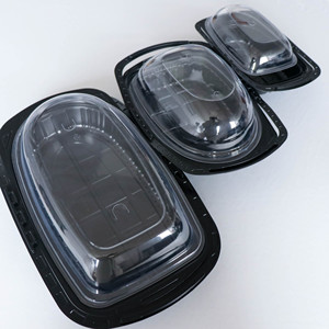 Tùy chỉnh dùng một lần <span class=keywords><strong>PP</strong></span> rang gà tây khay với Pet Dome nắp cho thực phẩm Vỉ Hộp nhựa để phục vụ sử dụng công nghiệp - Product Image 1