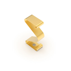 Ressort de contact en cuivre béryllium plaqué or de type M pour mise à la terre des circuits imprimés (PCB) SMD, pour l'électronique et les appareils électroménagers - Product Image 3