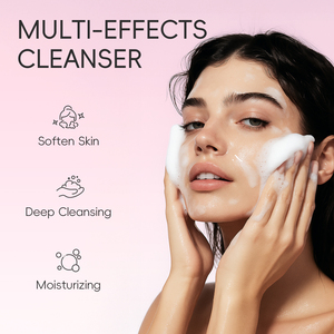 Laikou Japon Sakura 100g Mousse Nettoyante Douce Mousse Nettoyante Visage à l'Acide Hyaluronique Crème Anti-Rides - Product Image 5