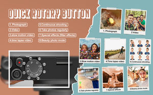 16K <span class=keywords><strong>digital</strong></span> zoomHandheld DSRL Yutobe Vlog Wbecam videocámara vintique retro 4K cámara <span class=keywords><strong>digital</strong></span> para <span class=keywords><strong>fotografía</strong></span> - Product Image 6