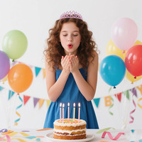Crownia Accessorio per Capelli da Principessa con Corona in Strass Rosa Placcata in Oro Rosa per Feste di Compleanno delle Ragazze