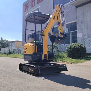 Mini-excavatrice HT-15C sur chenilles avec pelle à herbe pour la vente, fabriquée en Chine - Product Image 3