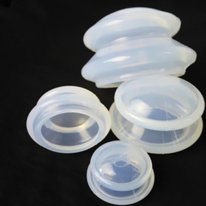 Silicone Cupping <b>Set</b> Transparent One Size Health <b>Massage</b> Negative Pressure Moisture Absorption - Product Image 3