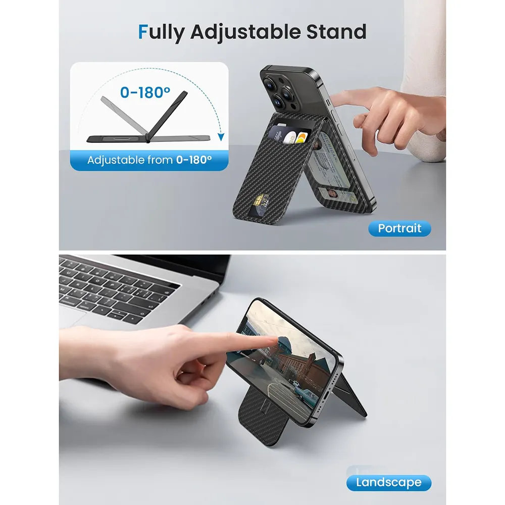 Wholesale Cell Phone card holder wallets magnetic phone stand pu leather wallet for iPhone 15/14 Pro Max/14 Pro Series