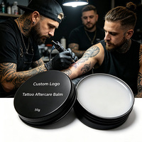 Bálsamo para tatuajes de fórmula estable seleccionada a mano, tamaños grandes y pequeños, gel para el cuidado posterior del tatuaje con logo impreso personalizado para tatuajes comerciales