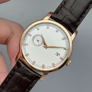 Mouvement à remontage automatique avec un diamètre de boîtier de 38 mm, plus raffiné et élégant, ce qui en fait un choix idéal pour une montre unisexe. - Product Image 2