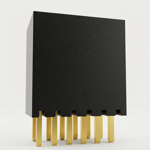 Connecteur vertical à allogement traversant SMS‑106‑01‑G‑D, pas de 1,27 mm, 12 positions, connecteur carte-carte pour carte de circuit imprimé - Product Image 1