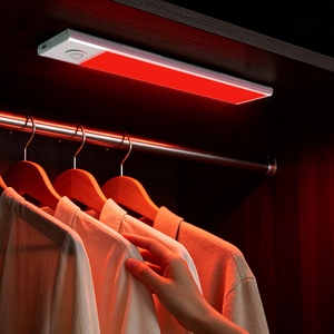 Rechargeable Wireless <b>LED</b> Cabinet <b>Light</b> with Motion Sensor Dimmable <b>USB</b> Night <b>Light</b> for Kitchen Storage - Product Image 1